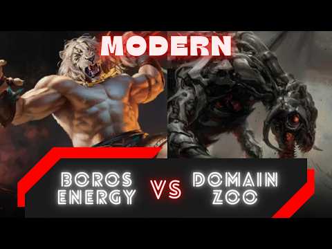 Modern MTG: Boros Energy vs Domain Zoo | Magic: The Gathering Gameplay