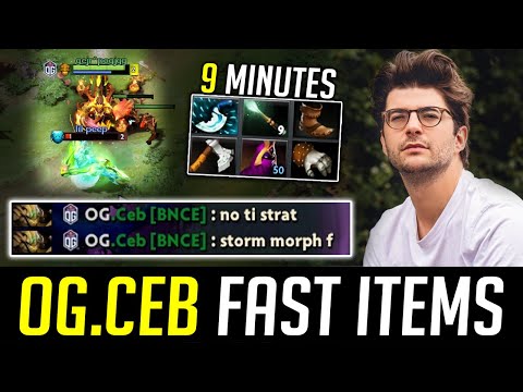 OG.Ceb SANDKING - 9 mins DAGGER & VEIL DOTA 2