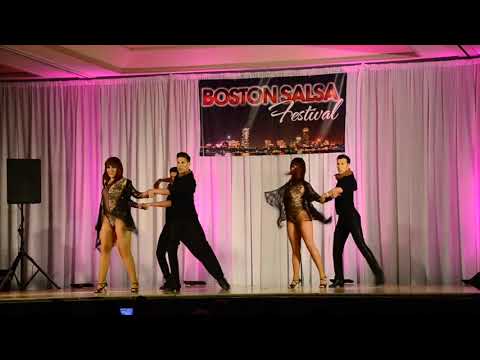 ALMA LATINA PRO FROM TIJUANA MEXICO - PERFORMING MI SANTA AT BOSTON SALSA FESTIVAL 2013