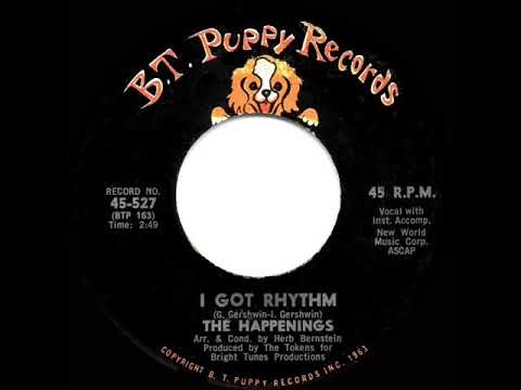 1967 HITS ARCHIVE: I Got Rhythm - Happenings (a #1 record--mono 45)