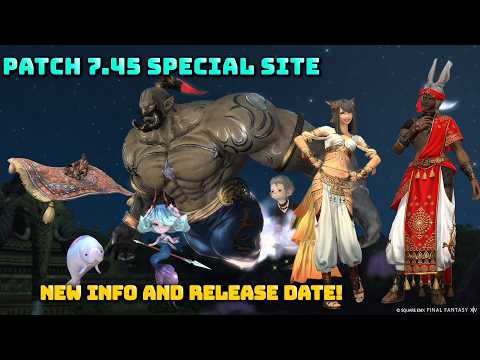 FFXIV: 7.45 Special Site News! & Release Date