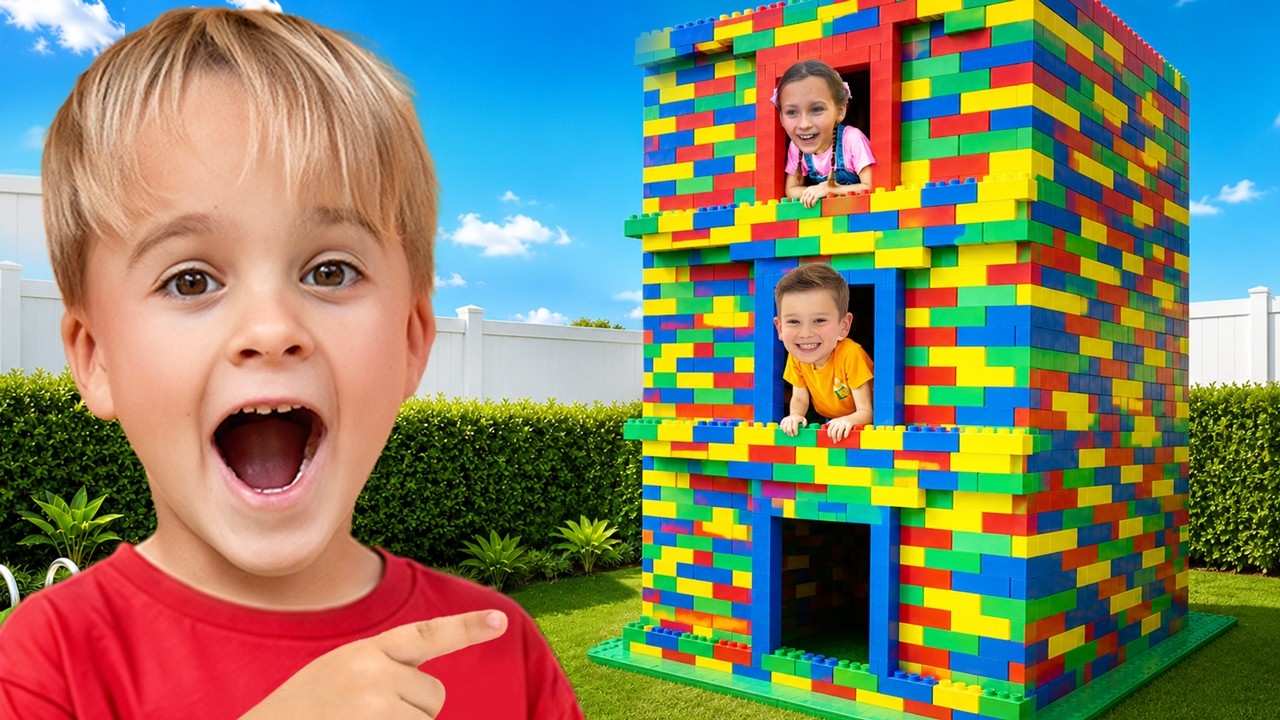 GIANT Playhouse Adventures with Chris and Friends