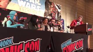 NYCC - The George Lucas Talk Show w/ Sonia Manzano, Will Butler, Grey DeLisle, Travis McElroy