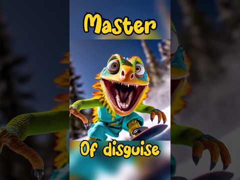 Master of disguise #3d #3dprinting  #animal #chameleon #art #design #reptilia