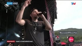 Residente - Vamo&#39; a portarnos mal (Cosquín Rock 2018)