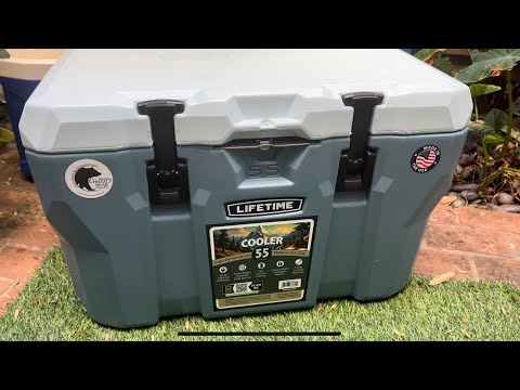 Lifetime 55 Quart High Performance Cooler With Wheels