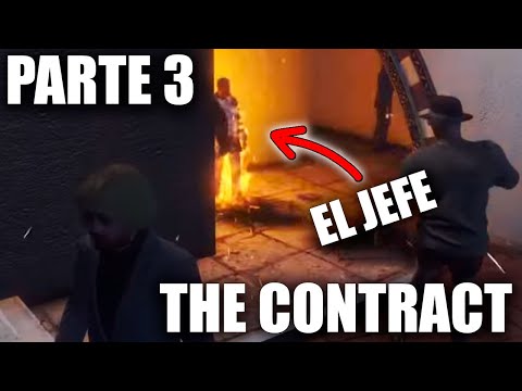 CUIDANDO AL JEFE - GTA V The Contract Parte 3 en Español - GOTH
