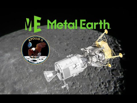 Apollo CSM with LM- Metal Earth - Build With Me