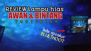 Download lagu REVIEW Lampu hias kamar awan Proyektor mp3