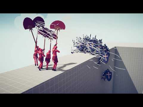 5x RAPID FIRE FAN BEARERS BRIDGE LAST STAND - Totally Accurate Battle Simulator TABS