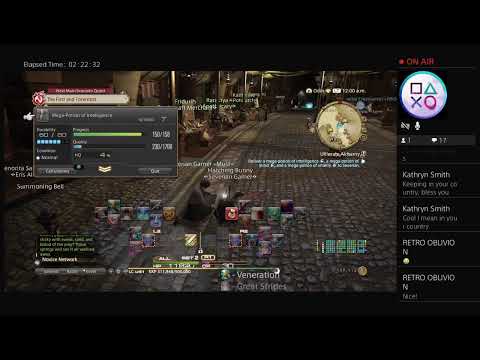 I am playing Final Fantasy XIV online (Botanist 45 Level Quest Botanist in a Bind)