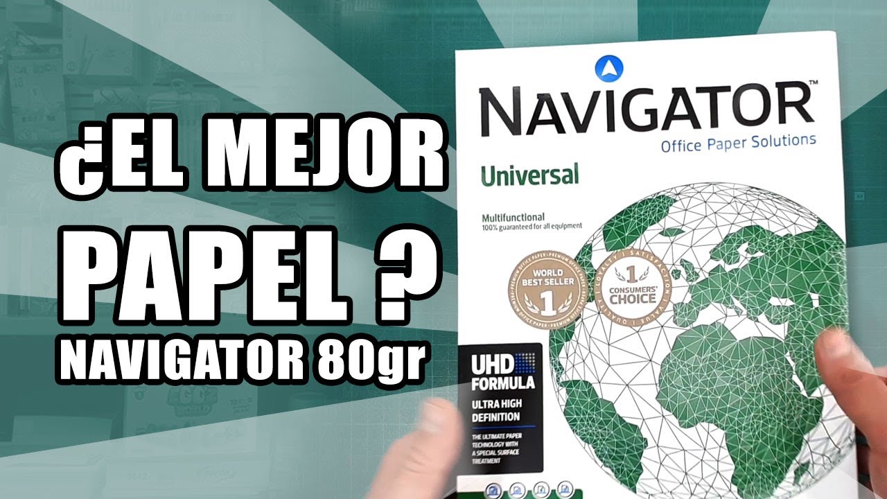 Watch PAPEL A4 NAVIGATOR 80g ¿Merece la pena Comparativa!! Now PAPEL A4 NAVIGATOR 80g ¿Merece la pena Comparativa!!