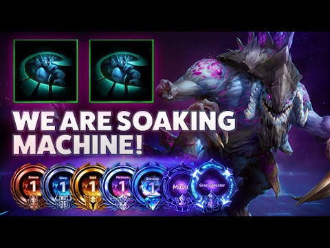Dehaka Isolation - WE ARE A SOAKING MACHINE! - Grandmaster Storm League