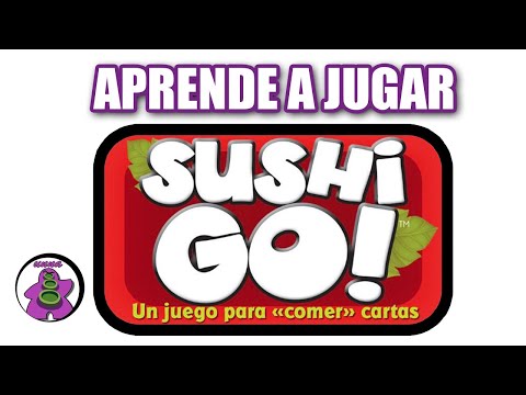 SUSHI GO - Cómo se juega - TUTORIAL - Juego de Mesa 