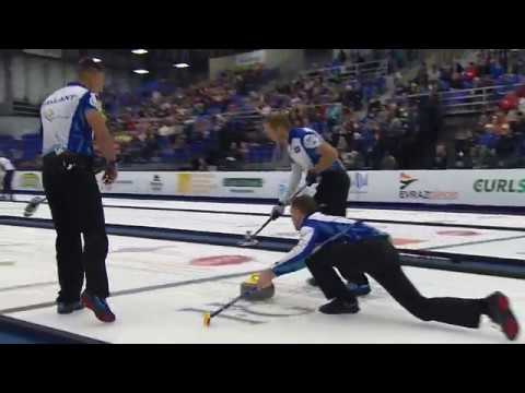 Brad Gushue makes great double bump for 2 in Tour Challenge final