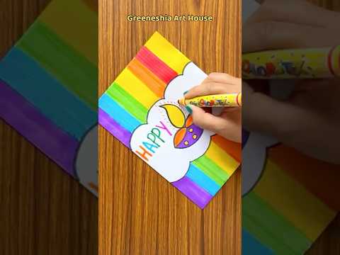 ✨ Happy Diwali 2025 | Beautiful Diwali Card 🪔 #shorts  #youtubeshorts #diy #FestiveWithShorts