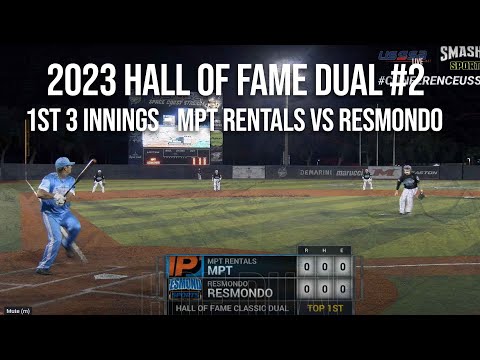 1st 3 innings: Resmondo vs MPT Rentals - Winner's Final - Dual #2 - 2023 Hall of Fame CONDENSED