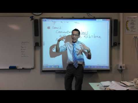 Review: Commutative, Associative & Distributive Laws