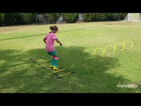 Weekends are for family football /soccer training!!