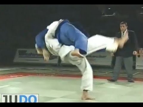 JUDO 1998 European Club Cup: Lionel Hugonnier (FRA) - Elco van der Geest (BEL)