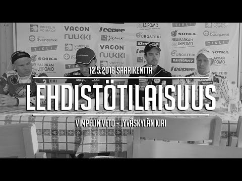 12.5.2016 Veto - Kiri lehdistötilaisuus