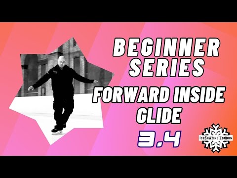 How to do Forward Inside Glides on Ice | Beginner Learn to Ice Skate Series thumbnail