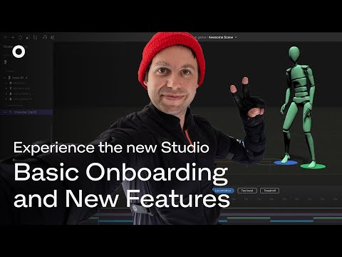 Onboarding and Feature Walkthrough - Rokoko Studio