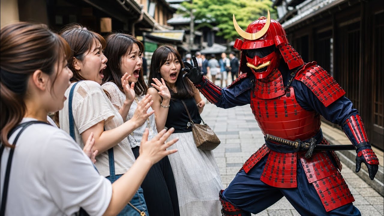 Watch as a Samurai Scares Unsuspecting Tourists【PRANK JAPAN】