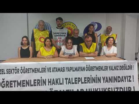 Yaren Akdoğan, Özel Sektör Öğretmenlerine Yönelik Baskıları Kınadı ve Taleplerini Açıkladı. 