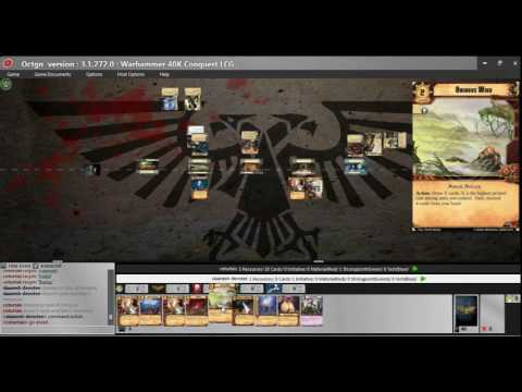 40K Conquest on OCTGN - Vha'Shaelhur vs Mavros