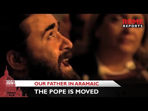 Musical Aramaic rendition of the Our Father that moved the pope in Georgia