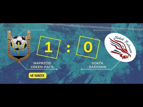 SKRÓT MECZU | Naprzód Green-Pack Jabłonowo - Sokół Radomin