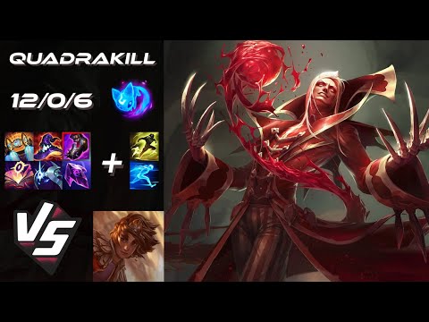MID Vladimir vs Taliyah [QUADRAKILL] - EU Challenger Patch 25.S2.2