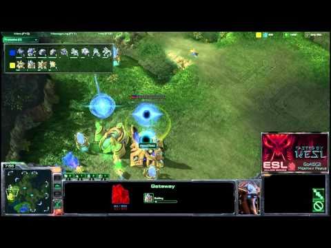 Go4SC2 September Monthly Finals - Naama vs HasuObs Game 1 Part 1