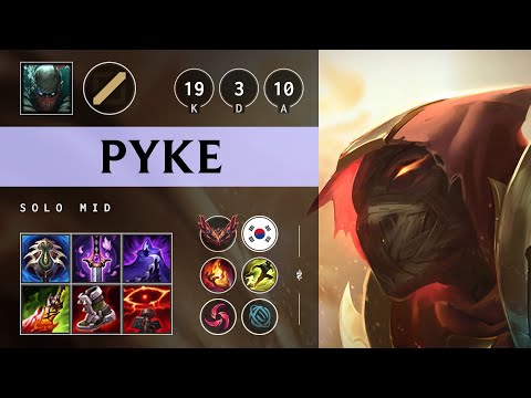 Pyke Mid vs Talon - KR Grandmaster Patch 25.07