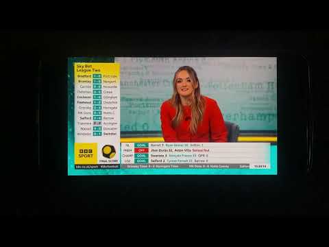 BBC Final Score - Thursday 26th December 2024