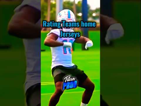 Rating Teams Jerseys (part 1) #nfl #edit #shorts