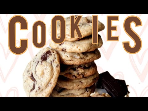 COOKIES!! Walnut chocolate cookies 🍪