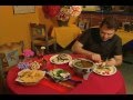 Bobby Flay enjoys some Mole tacos (Carne Asada, Carnitas & Taco Taco)