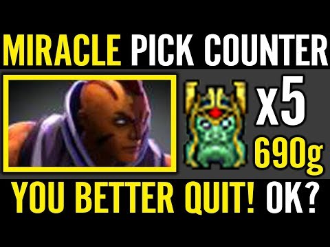 You Better Quit Bro MIRACLE Antimage is the real Nightmare Dota 2