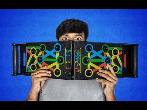 push up board with handle bars | best home gyms equipment for workout | #techanka