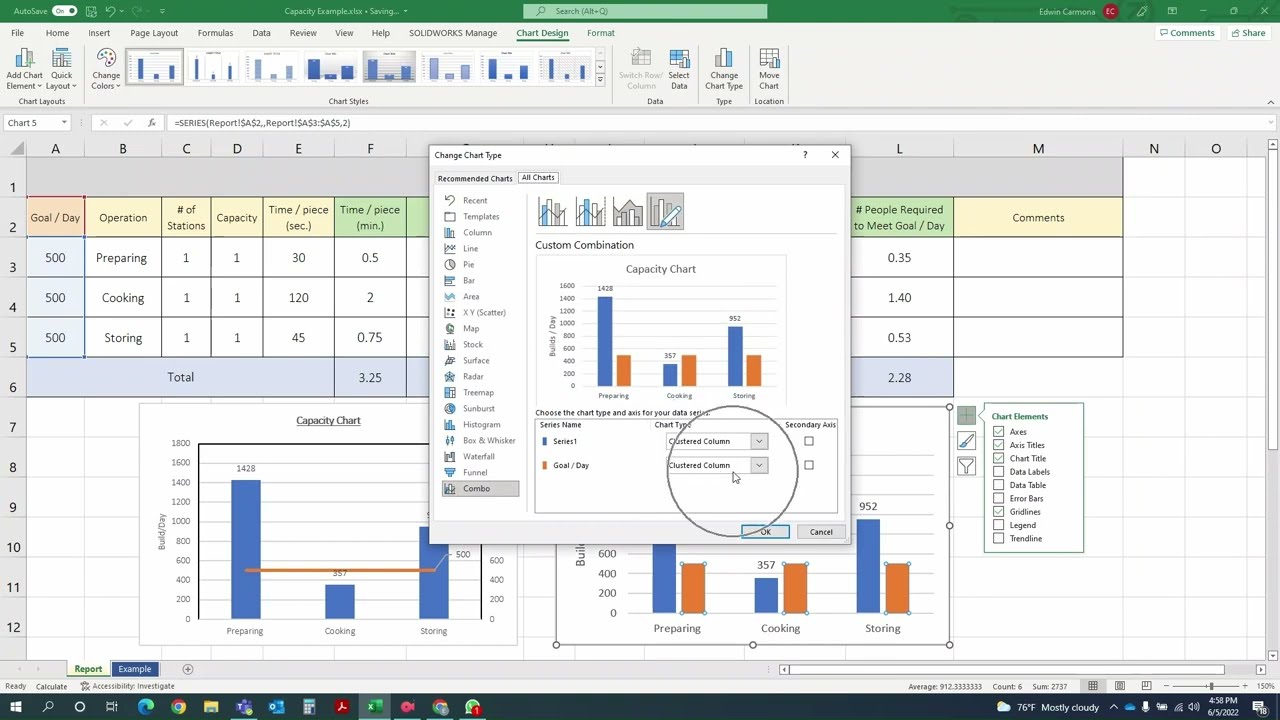 Manufacturing Capacity Analysis (Quick)