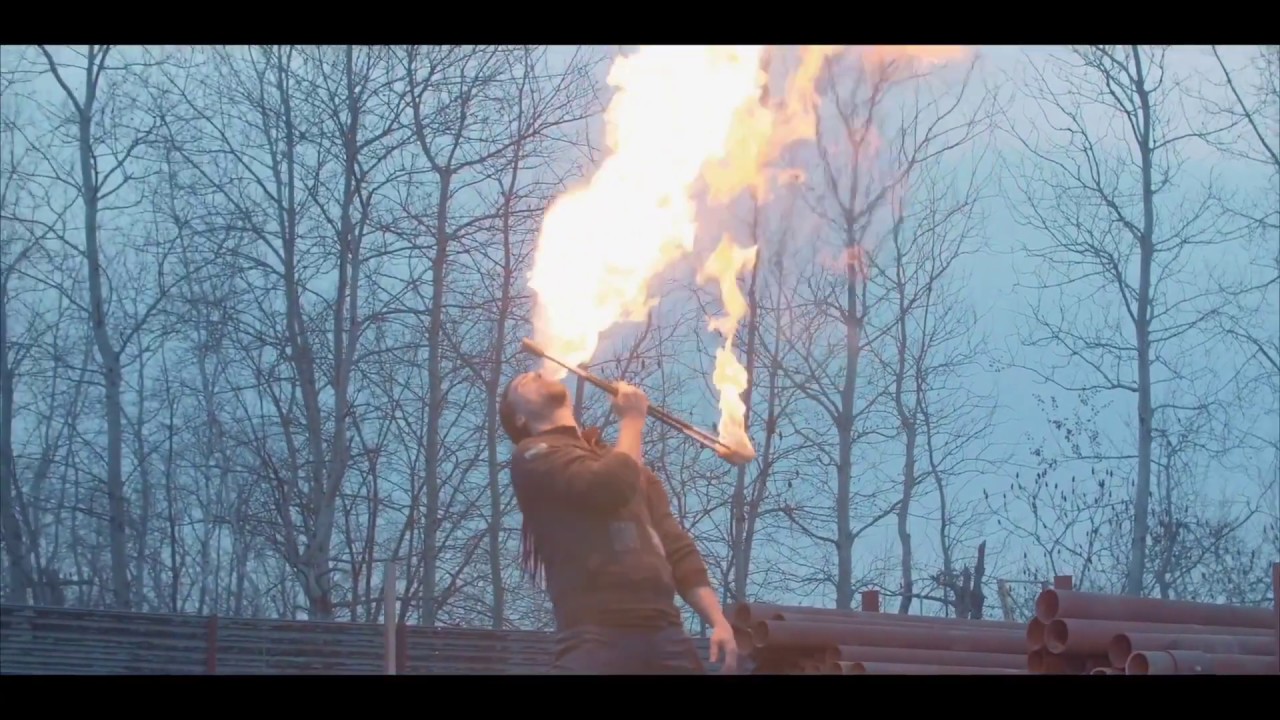 Promotional video thumbnail 1 for Golem Obsidian Fire and LED Performer