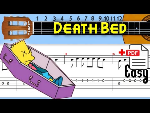 Powfu - Death Bed Guitar Tab