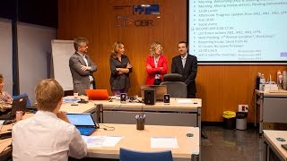 María Martín preside en el CIBIR un encuentro de investigadores europeos del proyecto Angelab