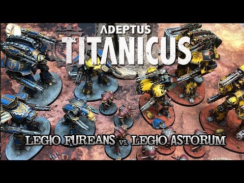 Adeptus Titanicus (2018) Battle Report - Ep 05 - Legio Astorum vs. Legio Fureans