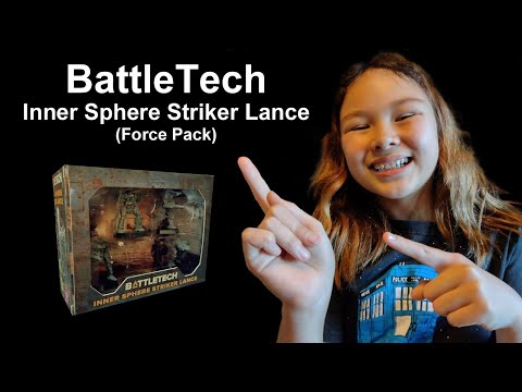 BattleTech: Inner Sphere Striker Lance (Force Pack) Miss Rocks unboxing