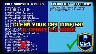 C64University: Revisiting Config Files for Maximum Flexibility