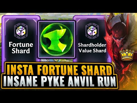 194% HP in One Hit: Early Fortune + Shardholder Anvil Run | League Arena Gameplay