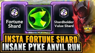 194% HP in One Hit: Early Fortune + Shardholder Anvil Run | League Arena Gameplay
